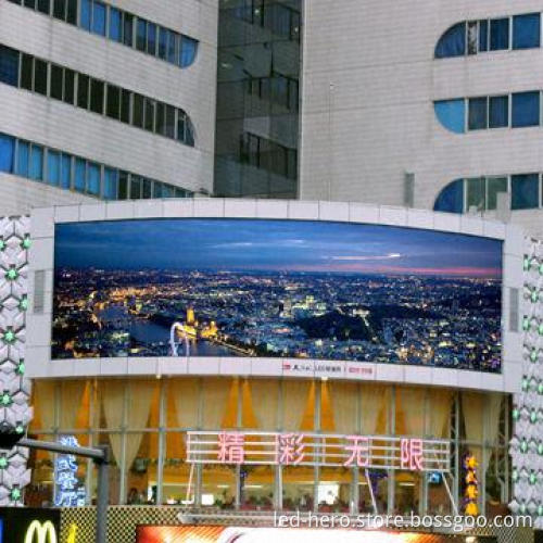 P16 LED Video Wall, Environment-friendly, Long Lifespan, High-brightness, Good Waterproof